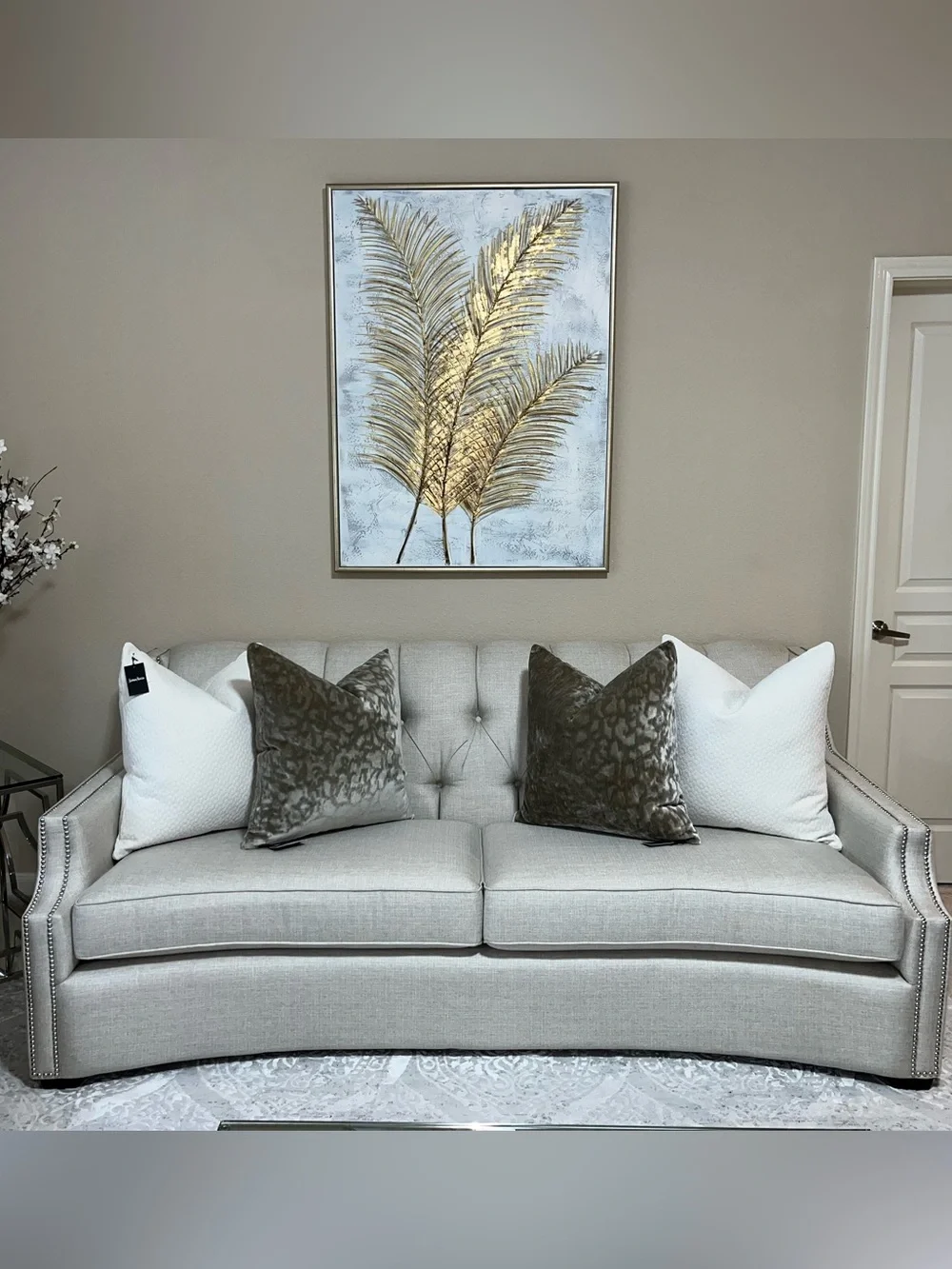 1-NWT NEIMAN MARCUS TEXTURE VELVET DESIGN DECORATIVE PILLOW (NH6200)